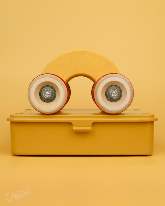 Chunkies No. 06 – Wooden Toy Car "The Rainbow"